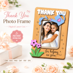 Personalized Mom Photo Frame | Custom Mother's Day Gift | Family Picture Display | Digital Download - Image 4