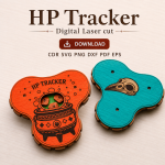 HP Tracker Laser Cut File | DND Health Tracker SVG | Digital Download - Image 4