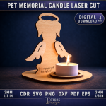 Pet Memorial Candle | Custom Dog Cat Candle | Pet Sympathy Gift - Image 3