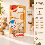 Wooden Coin Drop Bank Laser Cut Bundle, Piggy Bank SVG DXF, Kids Money Box Template, Savings Bank CNC File, Digital Download - Image 3