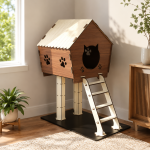 Cat House Laser Cut Bundle, 16 Wooden Cat Bed SVG DXF Files, 3mm Pet House CNC Template, Digital Download - Image 7