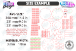 3D Amusement Park Laser Cut Bundle, Carnival Park SVG, Ferris Wheel CNC Template, DXF PDF EPS Files - Image 4