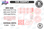 3D Amusement Park Laser Cut Bundle, Carnival Park SVG, Ferris Wheel CNC Template, DXF PDF EPS Files - Image 5