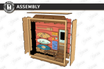 3D Beach Room Box Miniature Laser Cut Bundle SVG | Coastal Diorama CNC Files | Glowforge xTool Cricut Templates - Image 2