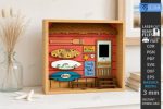 3D Beach Room Box Miniature Laser Cut Bundle SVG | Coastal Diorama CNC Files | Glowforge xTool Cricut Templates - Image 8