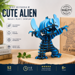 Lilo Cartoon 3D Puzzle SVG Bundle | Laser Cut Wood Craft File | DIY Wooden Model Kit | Glowforge SVG | CNC DXF EPS AI Download - Image 4