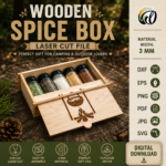 Travel Spice Box Bundle Laser Cut Files | 3D Spice Container SVG DXF | Glowforge CNC Woodworking Project | Digital Download - Image 10