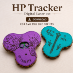 HP Tracker Laser Cut File | DND Health Tracker SVG | Digital Download - Image 5