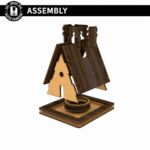 House Incense Holder SVG Bundle, Laser Cut Aroma Burner Template, Glowforge Cricut Instant Download - Image 4