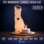 Pet Memorial Candle | Custom Dog Cat Candle | Pet Sympathy Gift - Image 4