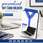 Custom Gift Card Holder SVG | Personalized Laser Cut File | Digital Download - Image 5