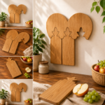 Cutting Board Stand SVG Bundle, Laser Cut Kitchen Storage Files, DIY Wooden Holder, Instant Download - Image 5