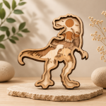 HUGE Bundle 3D Animal Multilayer Wooden Engraved | Laser Cut SVG DXF Files | Farm & Wildlife Animals | CNC, Glowforge, Cricut - Image 6