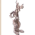 Wooden Cartoon Dog 3D Puzzle Kit Laser Cut – DIY Assembly Model, Educational STEM Toy, Creative Craft Gift for Kids & Adult - Image 2