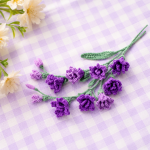 Freesia Flower Crochet Pattern PDF, Realistic Crochet Bouquet, DIY Floral Home Decor, Amigurumi Flower Tutorial - Image 6