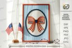 4th of July Decor Laser Cut Bundle, Patriotic SVG, Independence Day CNC Template, USA Wall Sign DXF PDF EPS - Image 8
