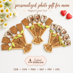 Personalized Family Photo Gift for Mom | Custom Mother's Day Gift | Unique Keepsake for Mother - Image 6