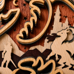 Dragon Knight Fantasy Laser Cut SVG | Multilayer Wooden Engraved Wall Decor | 3D Layered Wood Craft File DXF EPS PNG AI - Image 5