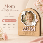 Mini Photo Frame SVG Bundle, Mother's Day Gift Template, Laser Cut Keepsake Frame Files - Image 6