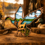 Duck Hunting SVG, Hunting Dog SVG, 3D Layered Mandala, Laser Cut File - Image 2