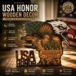 10x Pack Bundle Patriotic 3D Multilayer Wooden Laser Cut File, Usa NAVY Veteran American Soldier Military 4th Of July Svg Dxf Xtool Download - Image 11