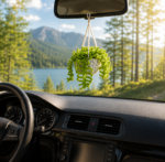 5-in-1 Car Hanging Plants Crochet Pattern Bundle PDF, Rear View Mirror Charm, Hanging Plant Amigurumi Set - Image 9