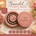 Bracelet Box SVG Bundle, Laser Cut Jewelry Gift Box Files, DIY Wooden Keepsake Box - Image 6