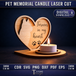 Pet Memorial Candle | Custom Dog Cat Candle | Pet Sympathy Gift - Image 6