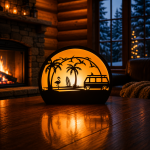 Wildlife Wood Lantern Bundle SVG | Laser Cut Lantern Files | Animal Night Light Templates | Glowforge Laser Cutting Designs | Wooden Decor Bundle - Image 4