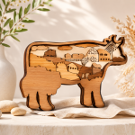 HUGE Bundle 3D Animal Multilayer Wooden Engraved | Laser Cut SVG DXF Files | Farm & Wildlife Animals | CNC, Glowforge, Cricut - Image 8
