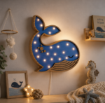 Kids Night Light Laser Cut 3D Animal Lamp, Woodland Nursery Decor, Personalized LED Night Light, Baby Room Gift, Animal Bedroom Light - Image 2