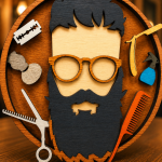 Barber Shop SVG, 3D Layered Scissors, Hair Stylist File - Image 4