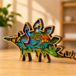 Stegosaurus Layered SVG 7 Layers, Dinosaur Decorative - Image 3