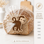 Funny Bag Clips Bundle Laser Cut Files | Cute Snack Bag Clip SVG | Kitchen Chip Clips DXF | Food Storage Clip Template | CNC Laser Cutting Digital Download - Image 7