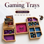Gaming Tray SVG | DND Dice & Token Organizer Laser Cut File | Digital Download - Image 8
