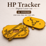 HP Tracker Laser Cut File | DND Health Tracker SVG | Digital Download - Image 8