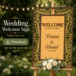 Wedding Welcome Sign Laser Cut File | Wedding Entrance Sign SVG | Digital Download - Image 8