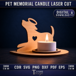 Pet Memorial Candle | Custom Dog Cat Candle | Pet Sympathy Gift - Image 7