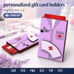 Custom Gift Card Holder SVG | Personalized Laser Cut File | Digital Download - Image 8