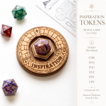 Inspiration Token Set SVG, Wooden Affirmation Coins, Motivational Gift Tokens Laser Cut Digital File - Image 6