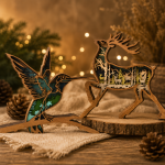 Wild Animals Bundle SVG Files | 3D Layered Wood Art | Laser Cut Animal Scenes | Glowforge xTool LightBurn Digital Download - Image 10