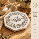 Riser Trays Bundle Laser Cut SVG | Tiered Display Tray CNC Files | Wooden Riser Stand DXF PDF EPS Glowforge File - Image 7