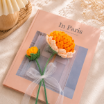 Dahlia Flower Crochet Pattern PDF, Realistic Crochet Flower, Floral Bouquet, Botanical Home Decor Gift - Image 2