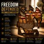 10x Pack Bundle Patriotic 3D Multilayer Wooden Laser Cut File, Usa NAVY Veteran American Soldier Military 4th Of July Svg Dxf Xtool Download - Image 2