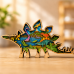Stegosaurus Layered SVG 7 Layers, Dinosaur Decorative - Image 2