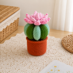 Blossom Cactus Crochet Pattern PDF, Crochet Cactus Pot Pattern, Succulent Amigurumi Pattern, Beginner Friendly Plant Crochet PDF - Image 6