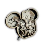 Cartoon Mouse Head 3D Multilayer Laser Cut File Bundle | Wooden Home Decor Ornament for Glowforge Xtool CNC | SVG DXF AI - Image 3