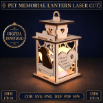 Pet Laser Cut SVG Bundle, Dog Cat House CNC Files, Pet Bed Template, Animal Wooden Decor, Glowforge Ready DXF EPS PDF - Image 8