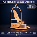 Pet Memorial Candle | Custom Dog Cat Candle | Pet Sympathy Gift - Image 8