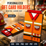 Custom Gift Card Holder SVG | Personalized Laser Cut File | Digital Download - Image 9